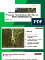 Programa de Financiamiento Directo para Plantaciones Forestales PDF