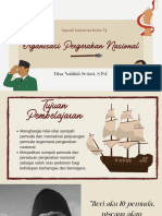 Simple Red and Beige Vintage Illustration History Report Presentation