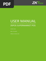 ZKPOS Supermarket User Manual