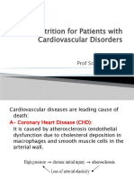 Nutrition For Patients With Cardiovascular Disorders Lec 6