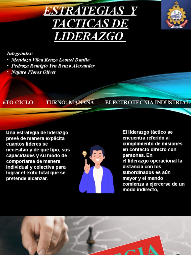 Estrategias y Tacticas de Liderazgo | PDF | Liderazgo
