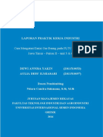 Laporan Praktik Kerja Industri - Uisi