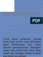 SDH Kerugian Piutang