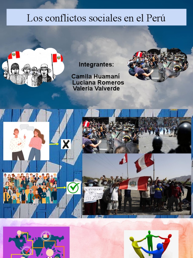Conflictos Sociales en Perú: Gestión y Ejemplos | PDF | Ciencias sociales