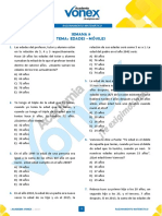 Semana 9 Tema: Edades - Móviles: Razonamiento Matemático