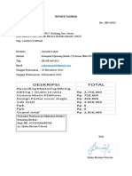 Invoice Tagihan - Inv00032