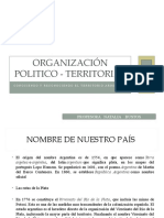 Organización Politico - Territorial