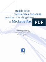 Un Análisis de Las Comisiones Asesoras Presidenciales Del Gobierno de Michelle Bachelet