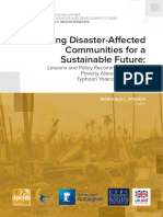 Rebuilding Disaster-Affected Communities For A Sustainable Future (2019)