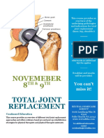 Joint Replacement Flyer