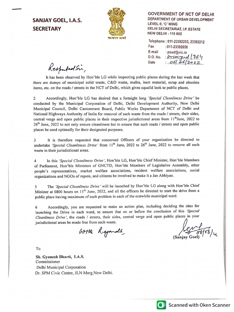DO MCD Commissioner | PDF