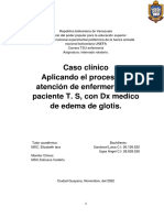 Caso Clinico Paciente T.S. Alumnos Angel y Luisa