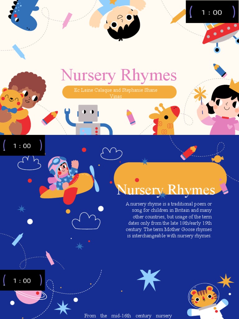 Nursery Rhymes | PDF