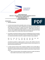 MOD 6225-A Organizational Development Research Statistics