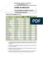 Informe de Mercado Febrero 15 de 2022