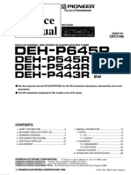 Pioneer Dehp 545 R Service Manual