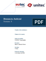 Denuncia Judicial - S8