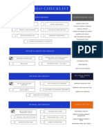 SEO checklist for keyword research, on-page, off-page & technical optimization