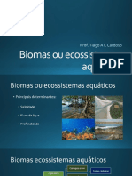 Biomas aquáticos: ecossistemas de água doce e salgada