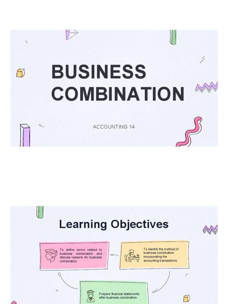 Business Combination Chapter 1 PDF Mergers And Acquisitions Fair