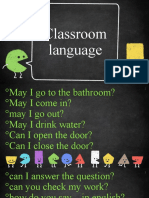 Classroom Language