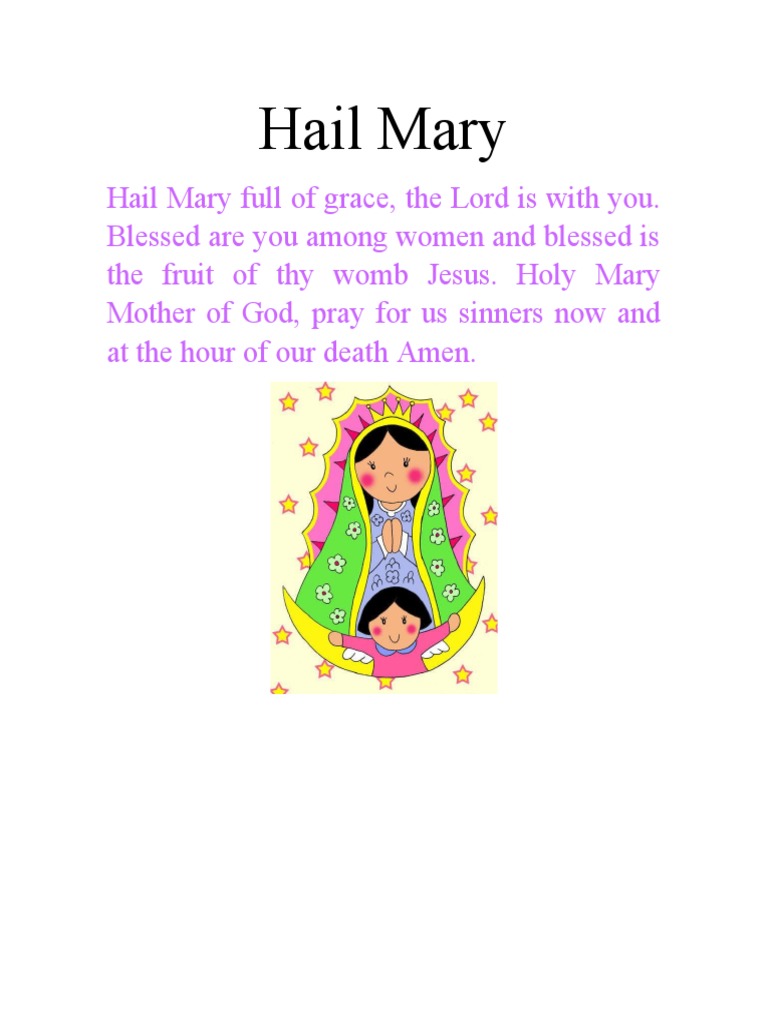 Hail Mary PDF