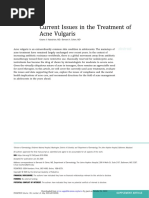 Current Issues in The Treatment of Acne Vulgaris