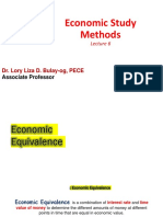 Lecture6 - ES301 Engineering Economics