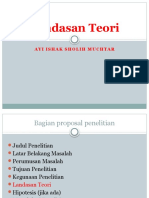 Landasan Teori