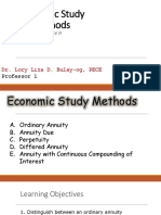 Lecture9 - ES301 Engineering Economics