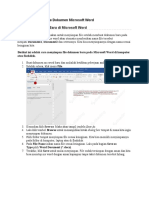 Cara Menyimpan File Dokumen Microsoft Word
