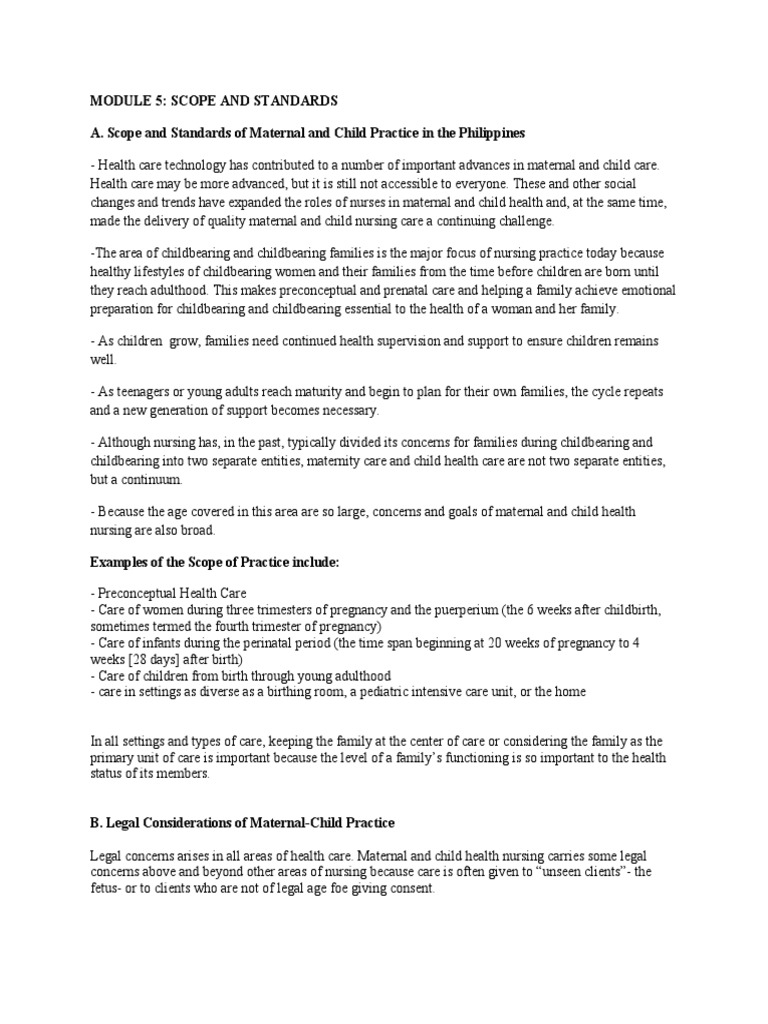 Module 5 for maternal pdf pdf birth control caesarean section