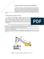 Peralatan Keselamatan (Safety Device) Pada Pesawat Angkat (Crane)