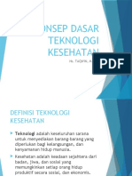 Konsep Dasar Teknologi Kesehatan