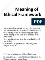 Ethics Week 10 & 11
