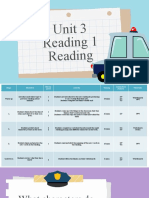 Unit 3 - Reading 1 (Reading)