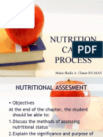 Nutrition Care Process: Maria Sheila A. Clanor RN, MAN
