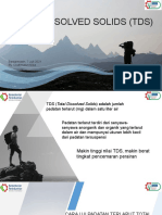 Total Dissolved Solids (TDS) : Banjarmasin, 7 Juli 2021 By. Chatimatun Nisa