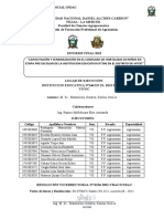 Informe Final de Responsabilidad Social Universitaria (Terminado)