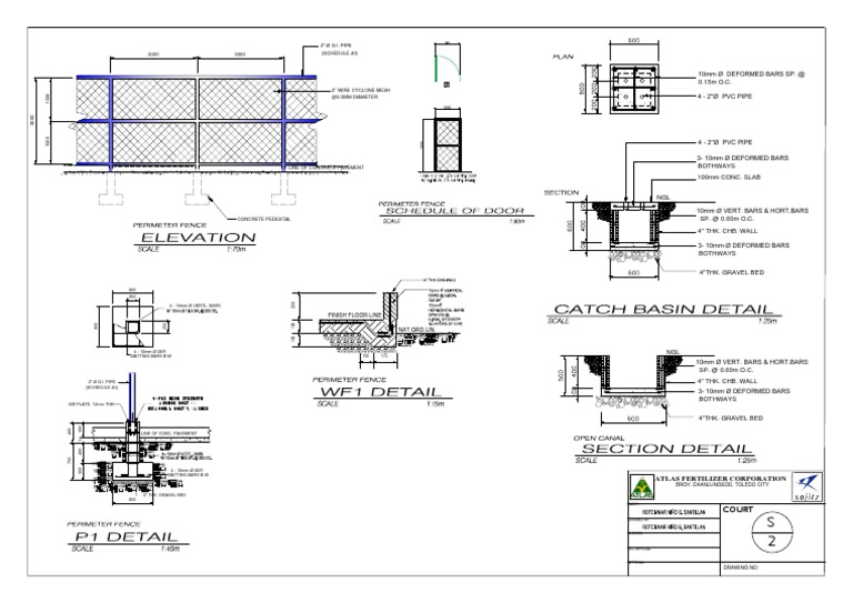 Page 2 - Perimeter Fence | PDF | Components | Building Materials