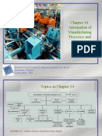 Automation of Manufacturing Processes and Systems