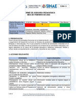 Informe Febrero