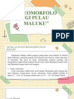 Geomorfologi Maluku Kel 11