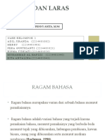 Ragam Dan Laras Bahasa '22