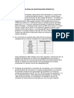 Trabajo Final de Investigación Operativa