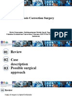 Preoperative Conference Scoliosis Correction-22052926
