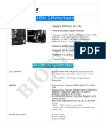 Biostar B450MX-S Spec