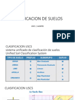 Unidad 2 y 3 CLASIFICACION DE SUELOS