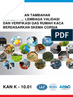 KAN K-10.01 Persyaratan Tambahan Akreditasi Lembaga Validasi Dan Verifikasi GRK ICAO CORSIA