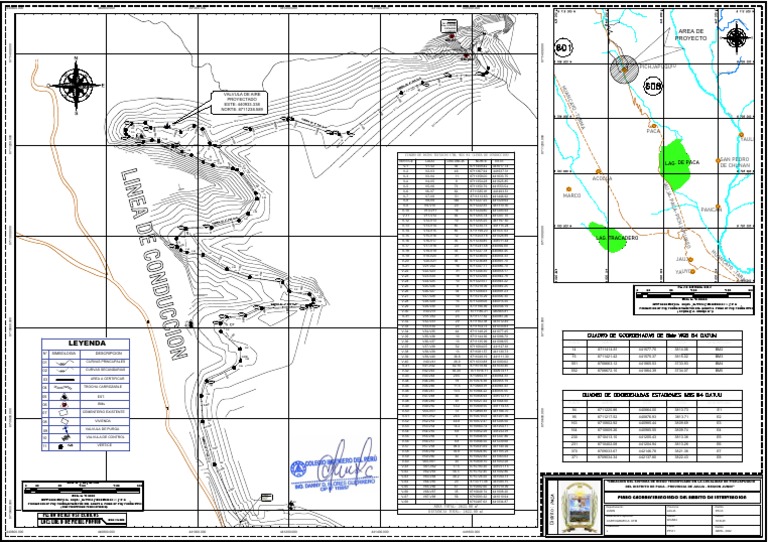 Plano Linea de Conduccion | PDF